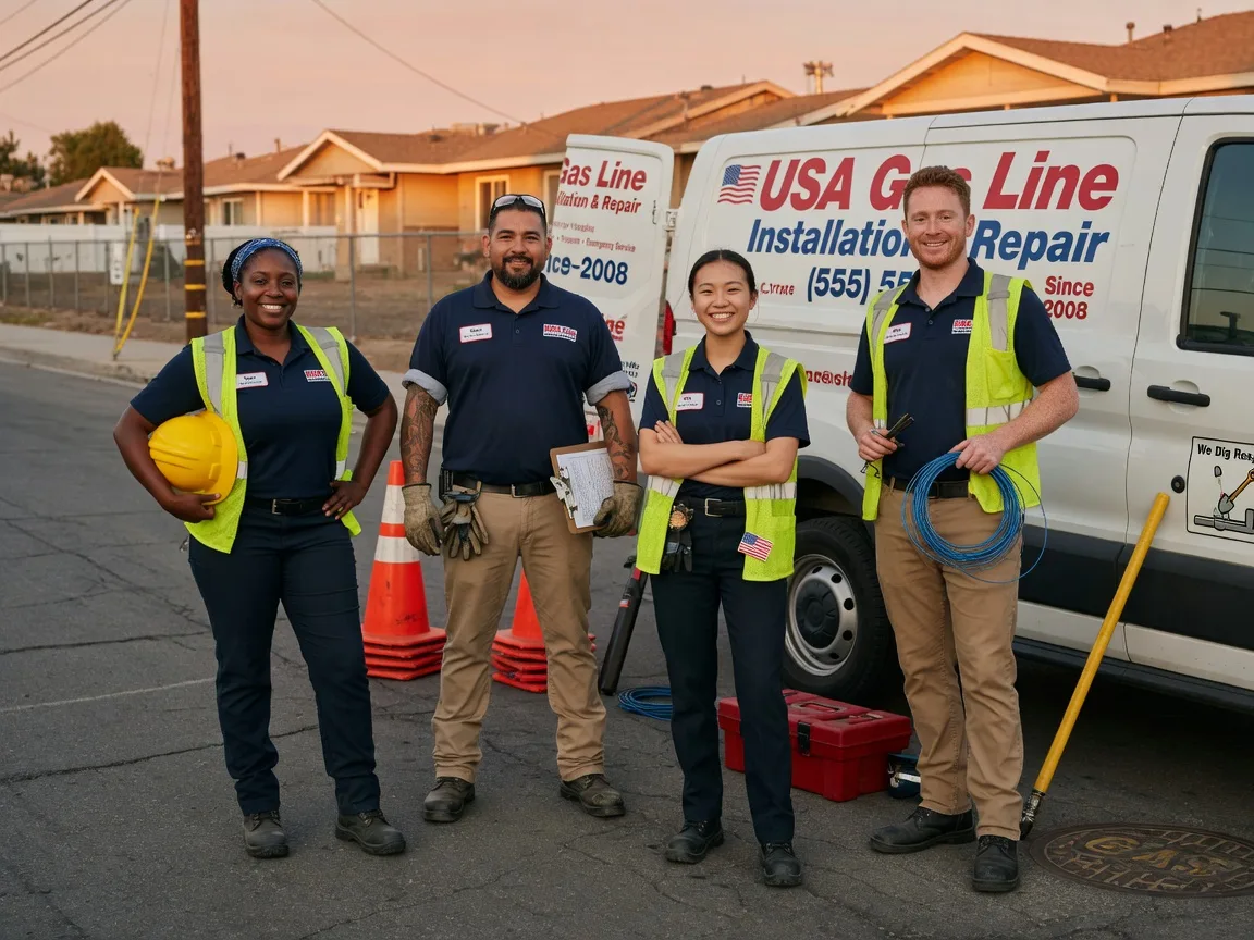 Gas Line Installation company in Haskins, OH